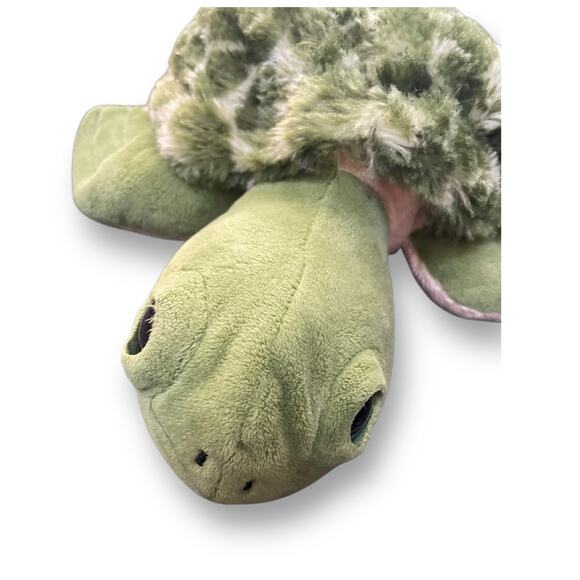 Petting Zoo Plush Turtle Stuffed Animal Tortoise Nursery Decor Shower Gift 15" - Picture 8 of 12